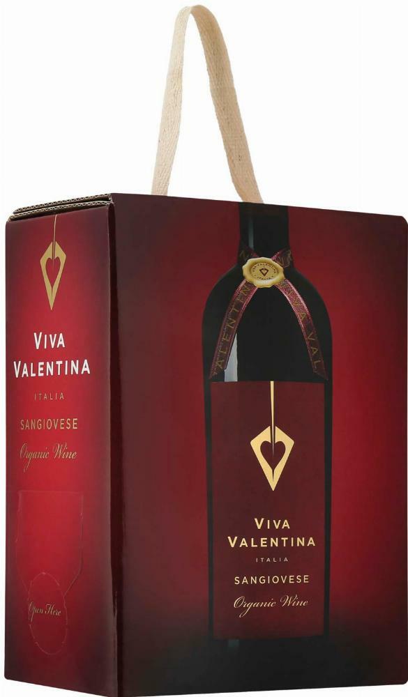 Viva Valentina Organic Sangiovese 2023 hanapakkaus