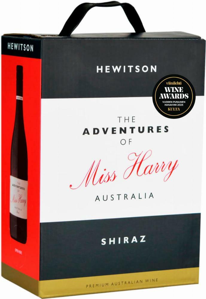 Hewitson The Adventures of Miss Harry Shiraz 2023 hanapakkaus