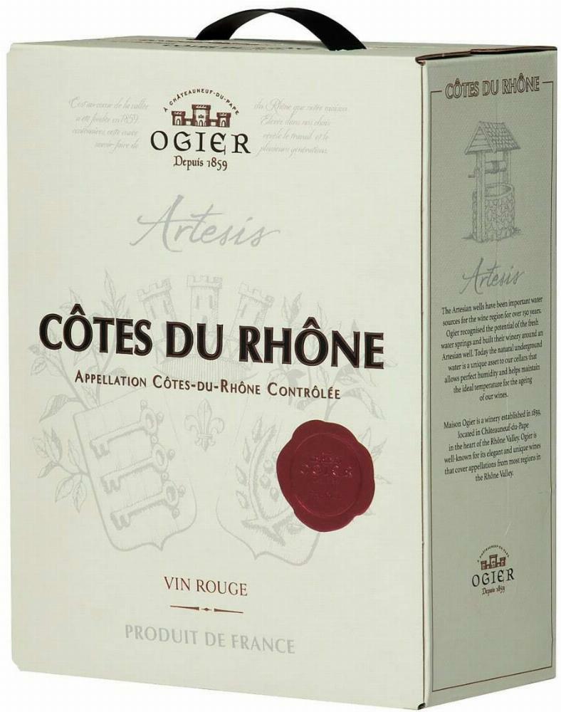 Ogier Artesis Côtes du Rhône 2021 hanapakkaus