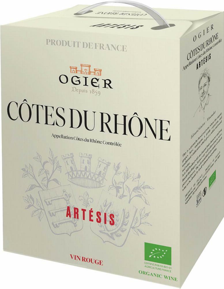 Ogier Artesis Côtes du Rhône 2023 hanapakkaus