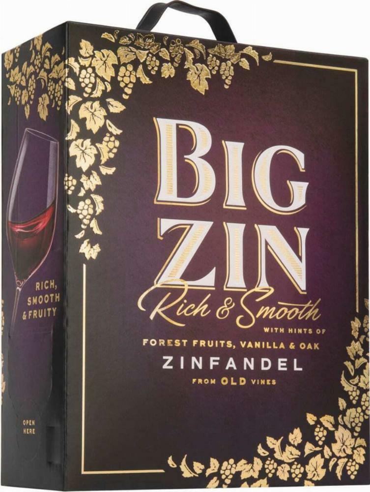 The Big Zin Zinfandel 2019 hanapakkaus