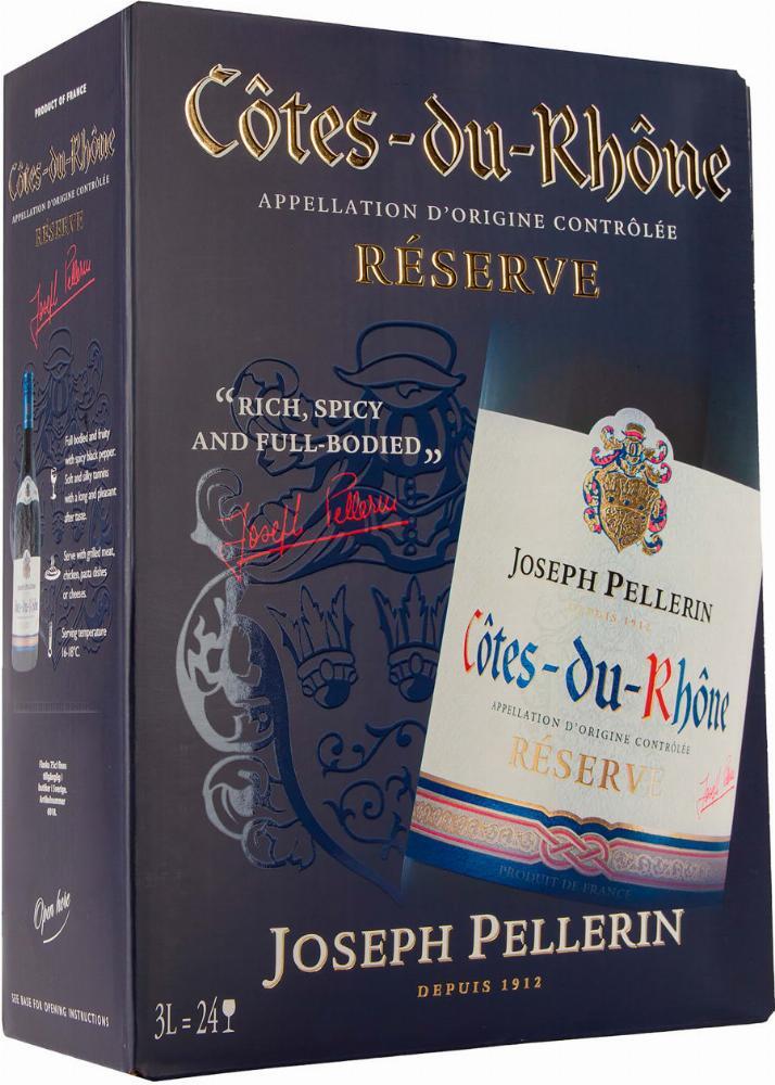 Pellerin Côtes du Rhône Reserve 2024 hanapakkaus