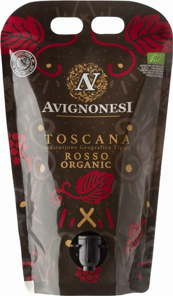 Avignonesi Toscana Rosso Organic viinipussi 2019