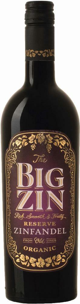 The Big Zin Zinfandel Organic 2018