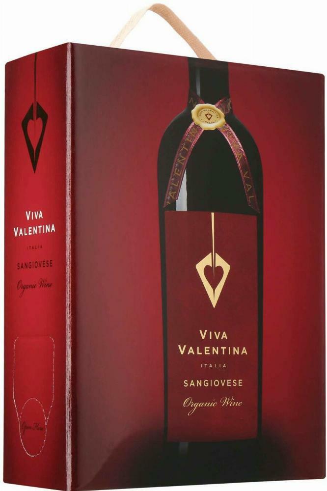 Viva Valentina Organic Sangiovese 2020 hanapakkaus