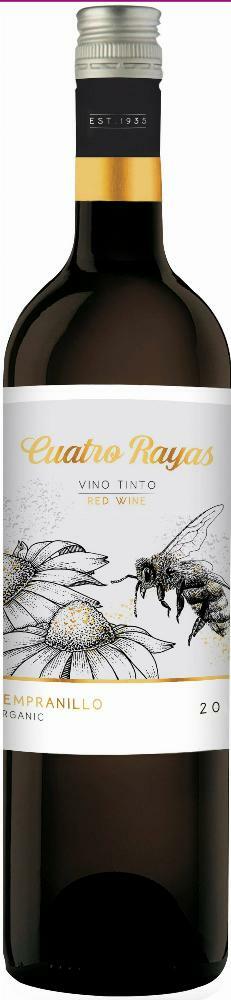 Cuatro Rayas Organic Tempranillo 2018