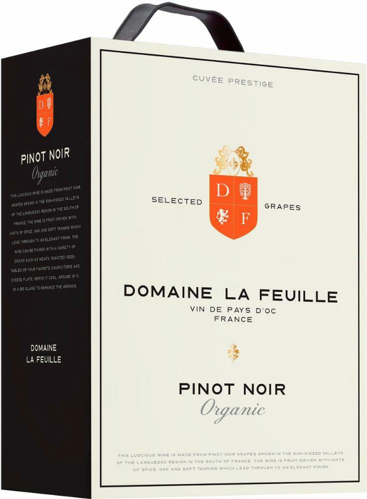 Domaine la Feuille Organic Pinot Noir 2022 hanapakkaus