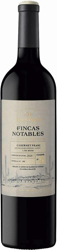 El Esteco Fincas Notables Cabernet Franc 2020