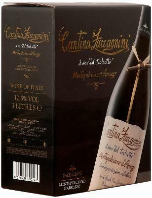 Zaccagnini Montepulciano d'Abruzzo 2020 hanapakkaus