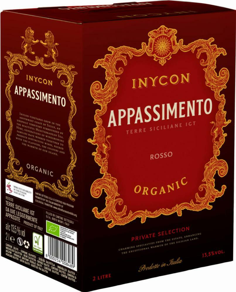 Inycon Appassimento Rosso Organic hanapakkaus