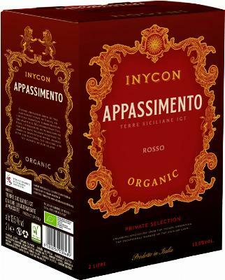 Inycon Appassimento Rosso Organic hanapakkaus