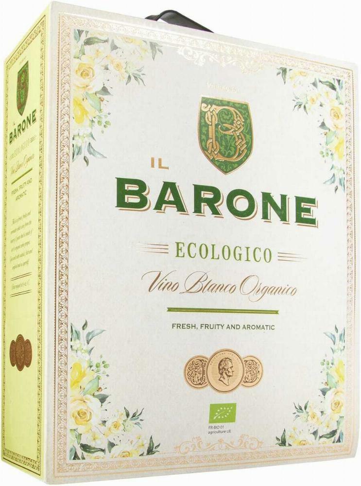 Il Barone Vino Blanco Organico 2021 hanapakkaus