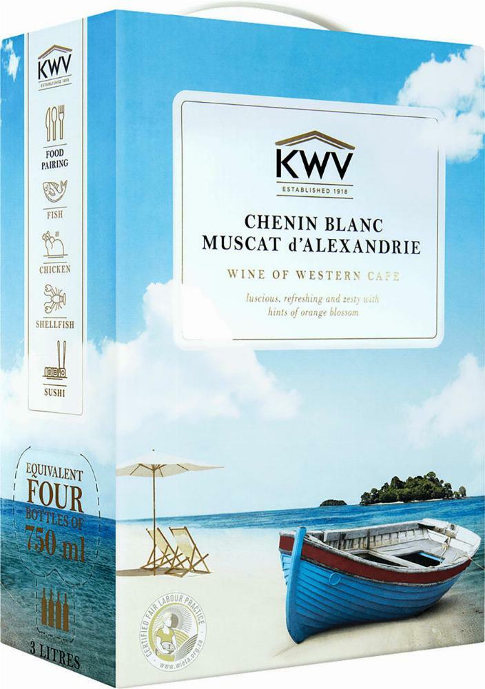 KWV Chenin Blanc Muscat d'Alexandrie 2024 hanapakkaus