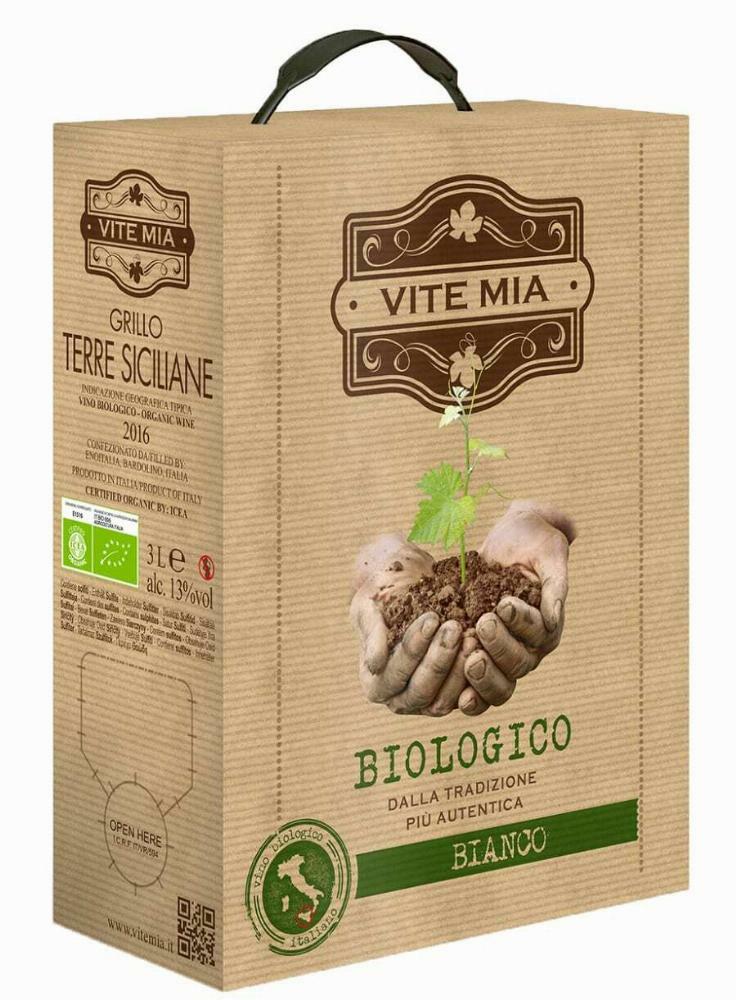 Vite Mia Biologico Bianco 2020 hanapakkaus