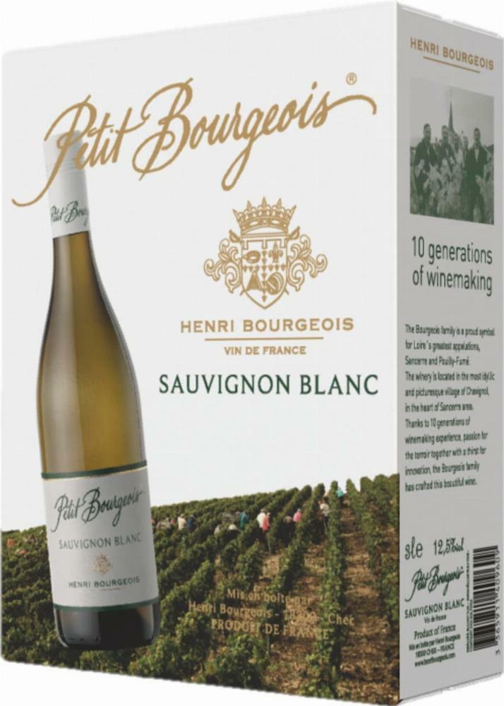 Henri Bourgeois Petit Bourgeois Sauvignon Blanc hanapakkaus 2019