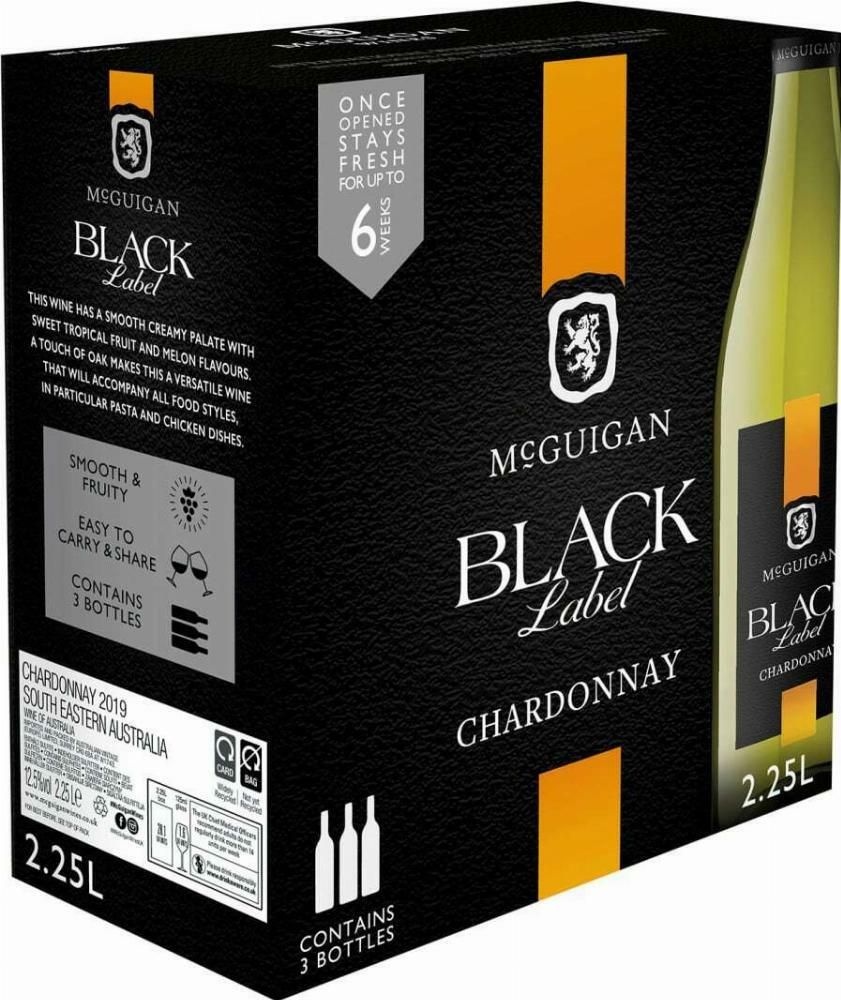 McGuigan Black Label Chardonnay hanapakkaus