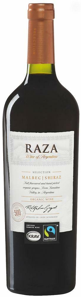 Raza Selection Malbec Shiraz Organic 2015