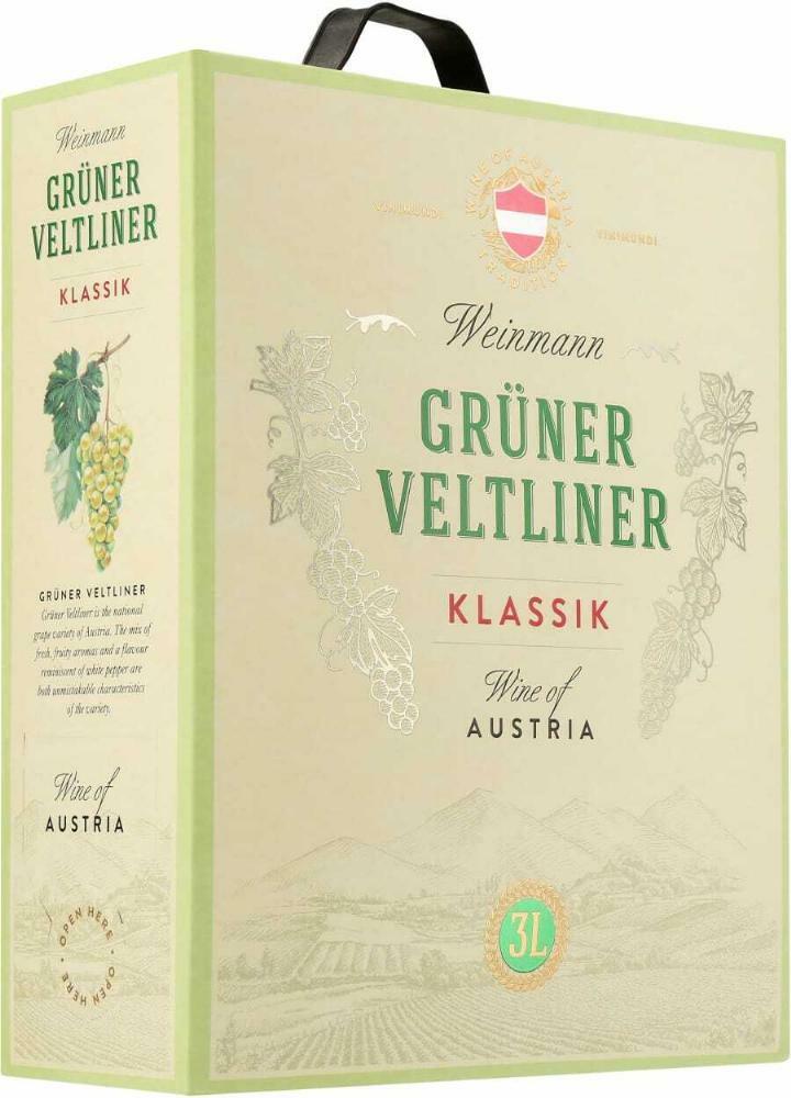 Weinmann Klassik Grüner Veltliner 2020 hanapakkaus