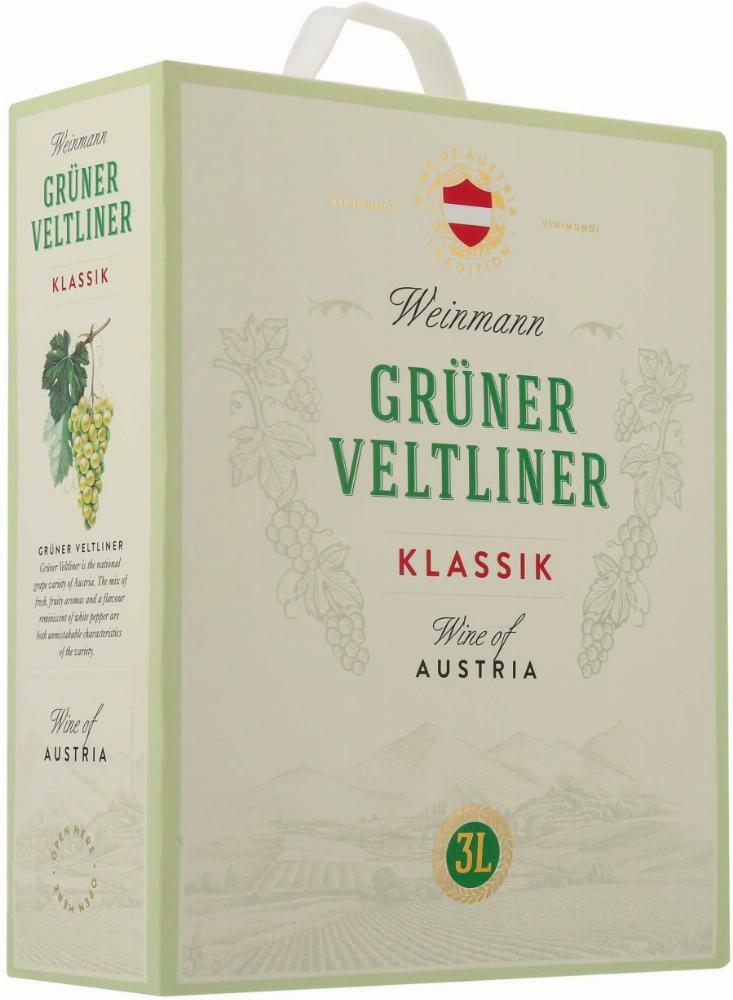 Weinmann Klassik Grüner Veltliner 2023 hanapakkaus
