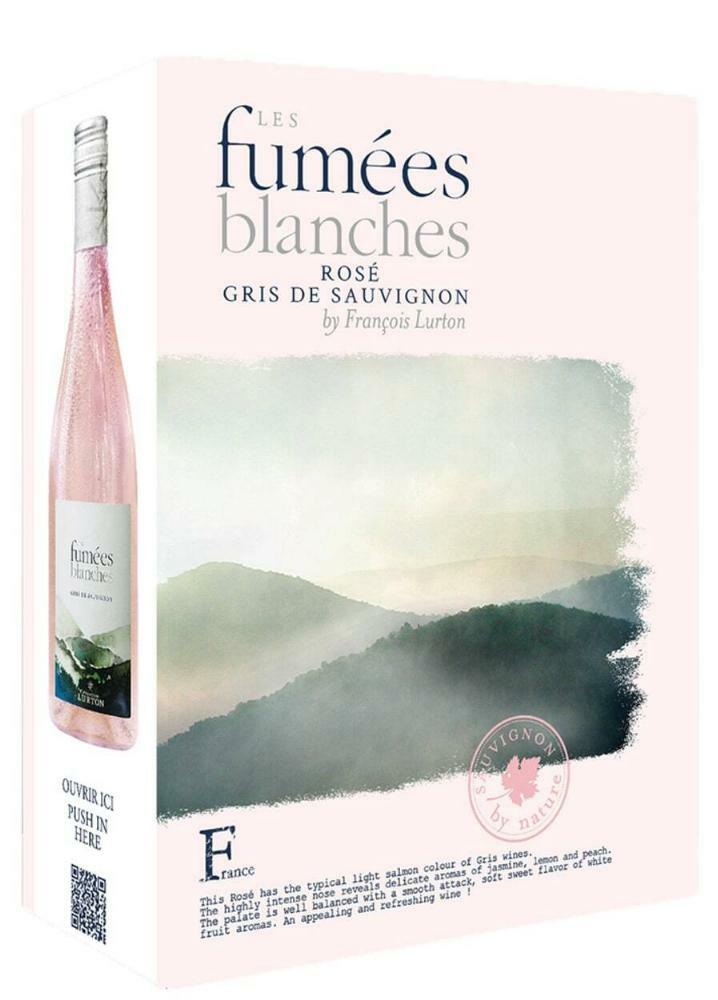 Les Fumées Blanches Rosé  hanapakkaus 2019