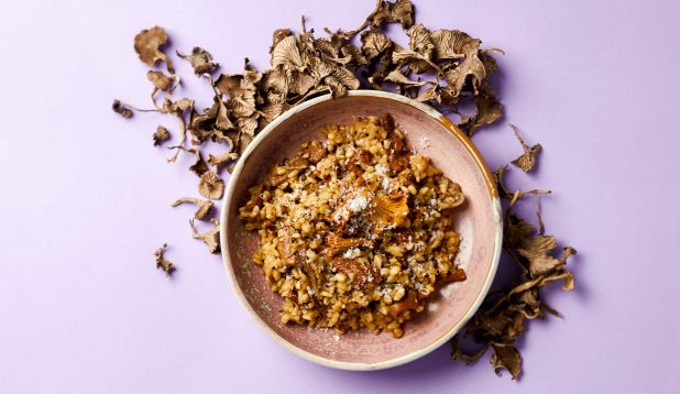 Syksyn sienirisotto: tattirisotto