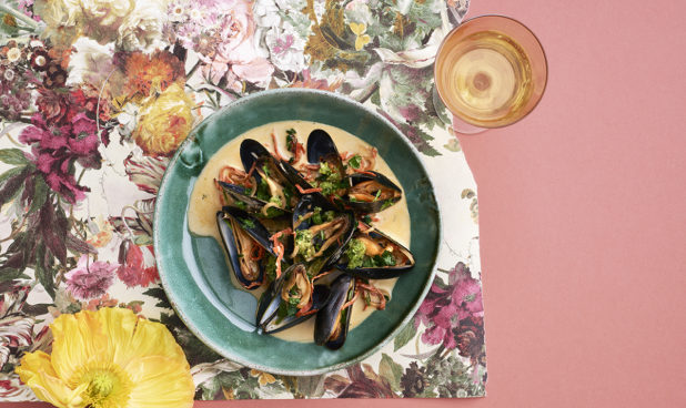 Sinisimpukat ja picada