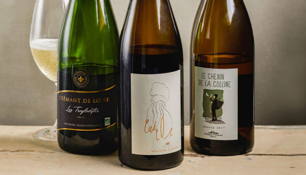 Alkon tilausvalikoiman luomuviinejä Loiresta. Katso Loiren luomuviinit