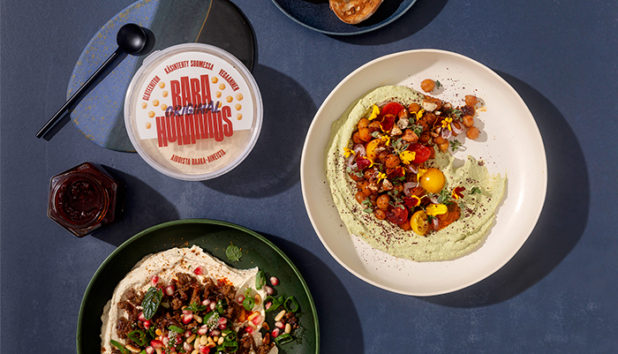 Hummus: Kikhernetäyte hummuspedillä