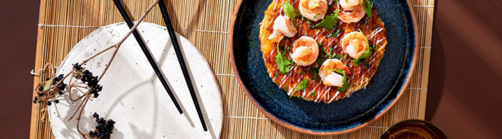 Okonomiyaki - japanilainen suolainen pannukakku ja oiva krapularuoka