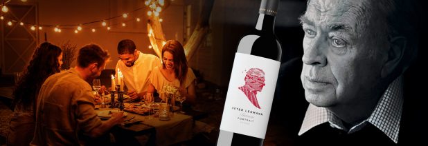 Peter Lehmann: Mies joka pelasti Barossan viinintuotannon. Australialainen punaviini portrait shiraz ja karitsaburger on oiva yhdistelmä.