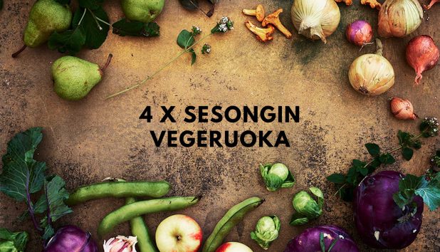 4 x sesongin vegeruoka