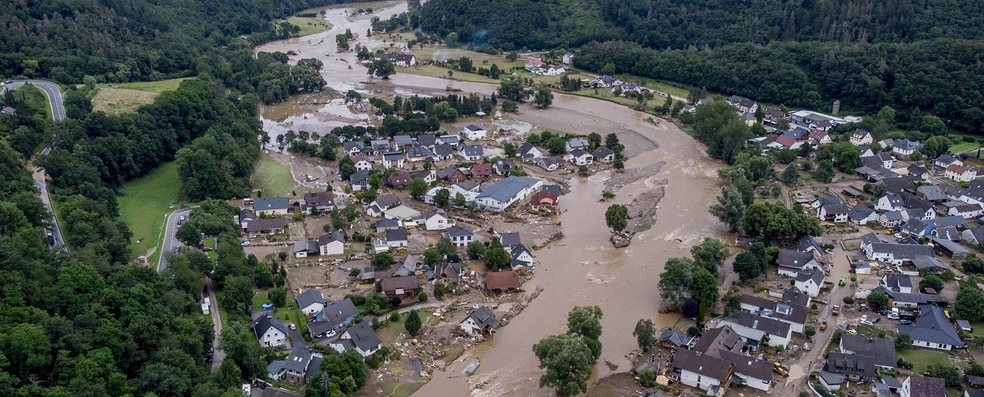 Saksan tulvat Ahrin alueella