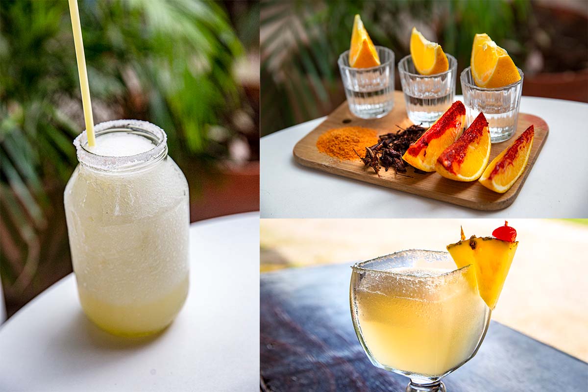 Cancun margarita ja cocktailit