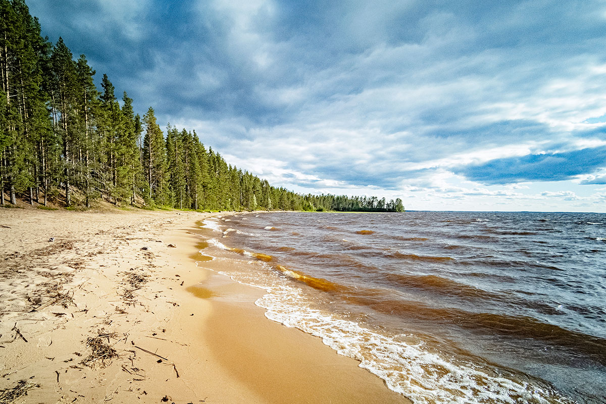 Keski-Suomi - Oulujärven hiekkarannat