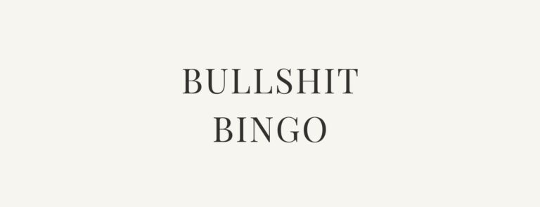 Bullshit Bingo – tunnistatko viinitermit?