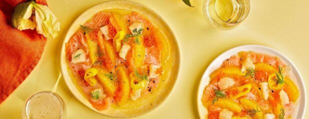 Lohi-sitruscarpaccio