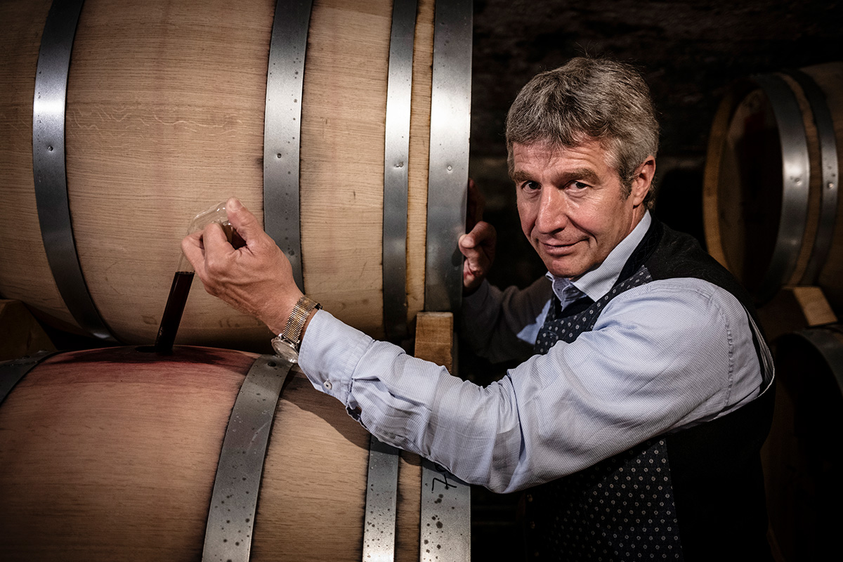 Gunter Künstler on luotsannut Hochheim am Mainin kylässä suvun tilaa yli kolme vuosikymmentä.