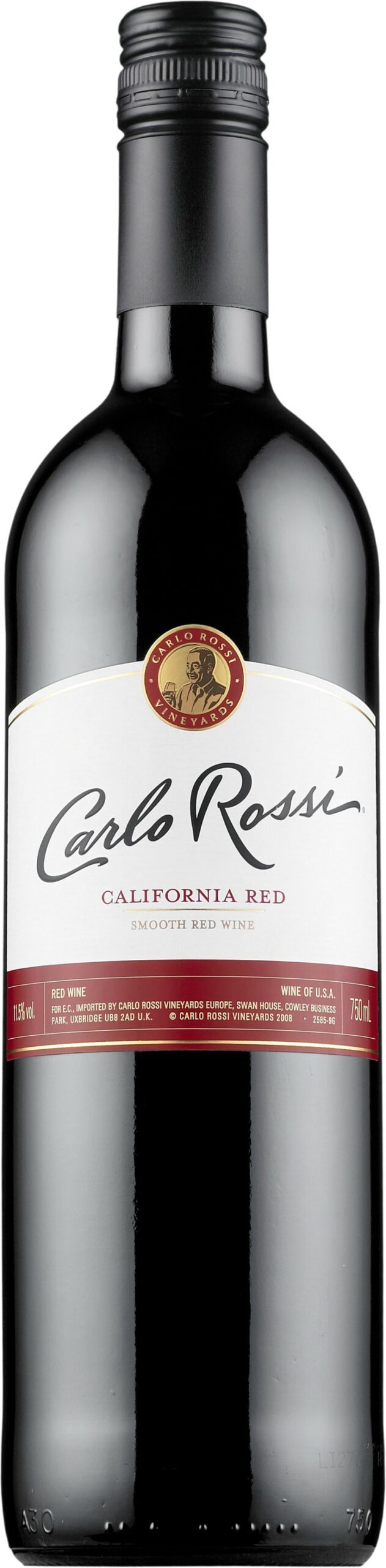 Carlo Rossi California Red Viinilehti