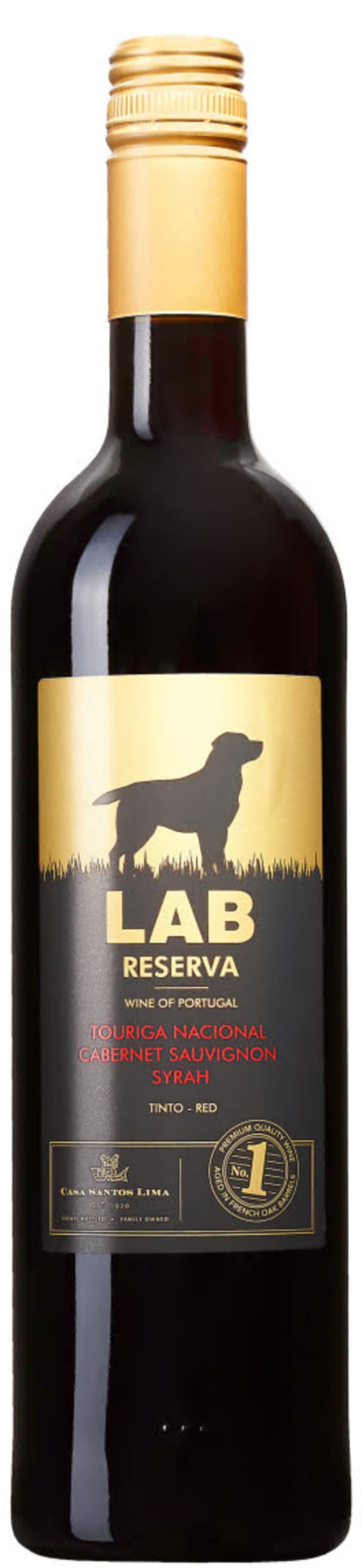 LAB Reserva Touriga Nacional Sauvignon Syrah 2014 Viinilehti